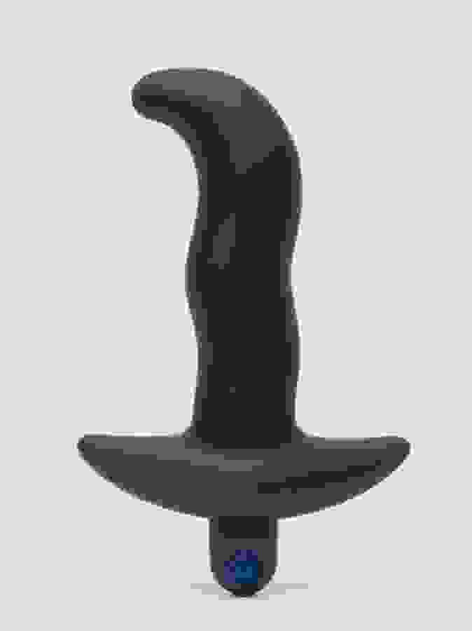 Lovehoney Ripple Rider Rechargeable Vibrating Prostate Massager, Navy, hi-res